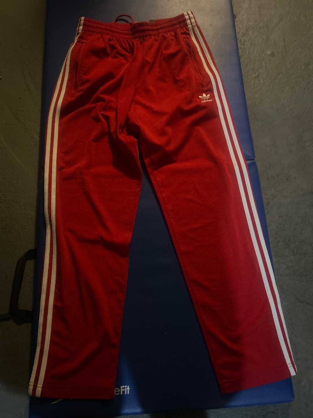 Adidas Original Track Sweatpants Red/White